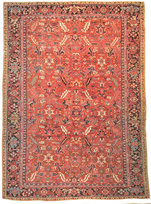 Lot 203: Antique Persian Sultanabad Rug — HeritageBids September 19, 2026 auction