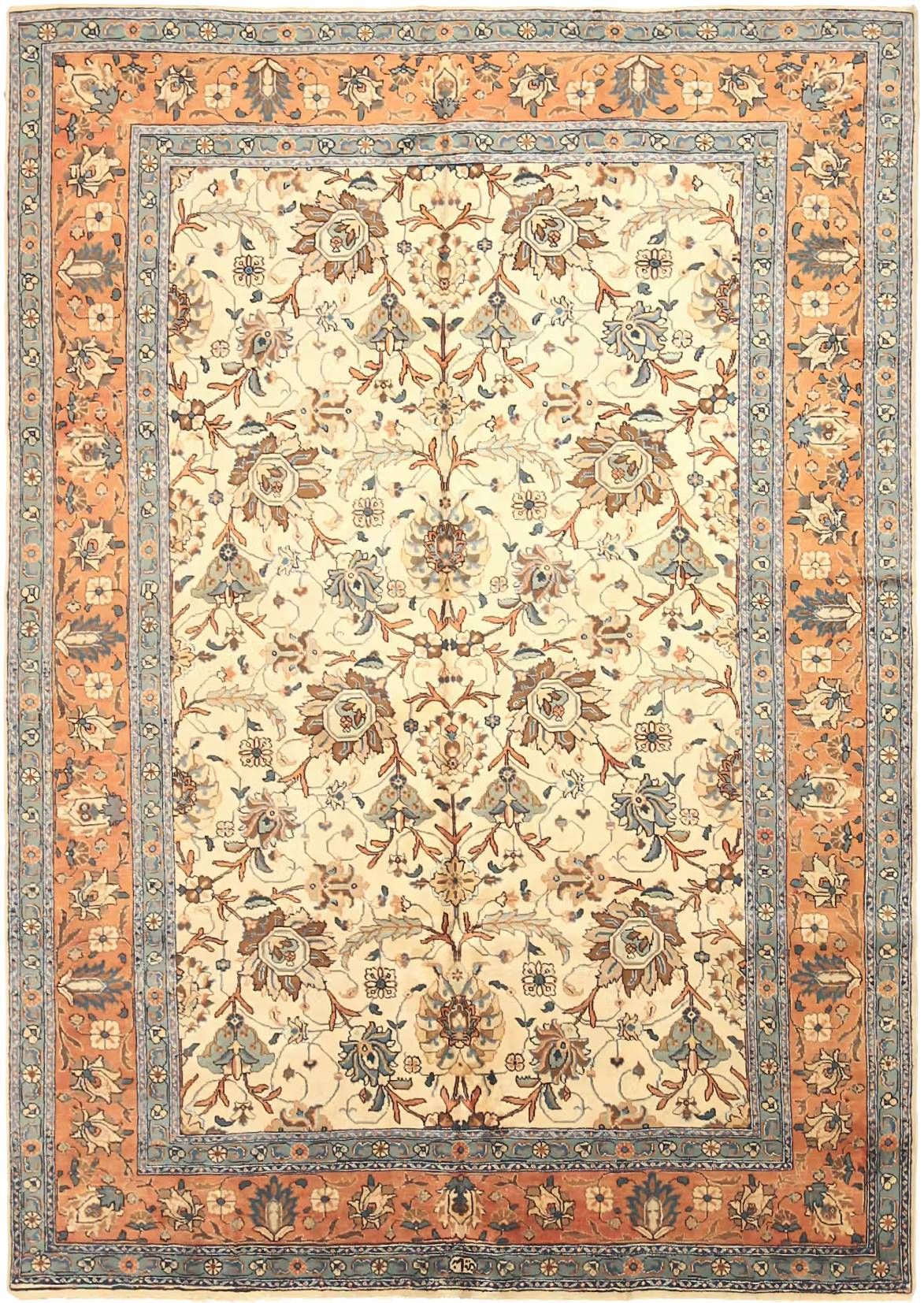 Lot 248: Vintage Persian Tabriz Carpet — HeritageBids September 19, 2026 auction